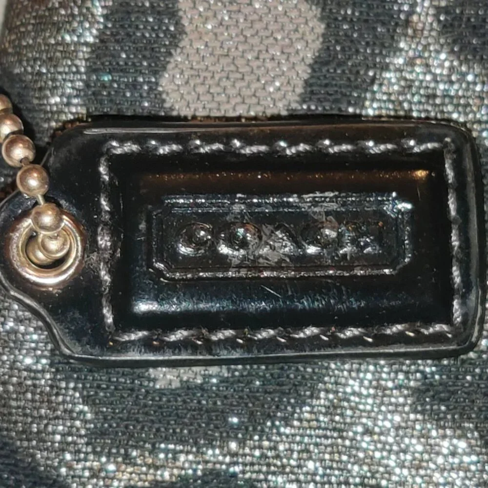 Coach Madison Ocelot Print Wristlet